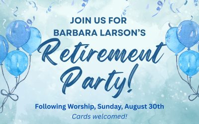 Retirement Party for Barbara Larson